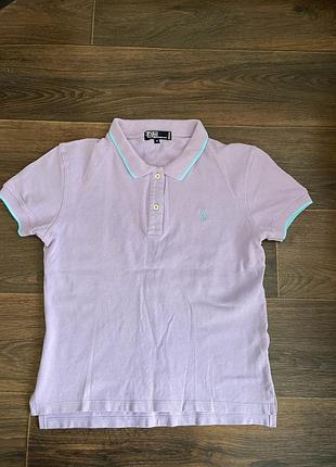 Футболка поло фіолетова ralphlauren