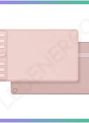 Графический планшет huion inspiroy 2 s h641p розовый 6,3x3,9 дюйма 5080 lpi 8192 уровня для рисования sku_00000008658
