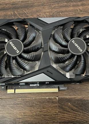 Видеокарта gigabyte geforce gtx 1660 super 6gb (gv-n166sd6-6gd) б/у