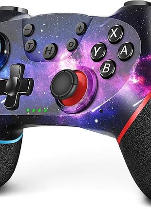 Беспроводной геймпад acegamer wireless controller для nintendo switch / switch oled / switch lite, galaxy