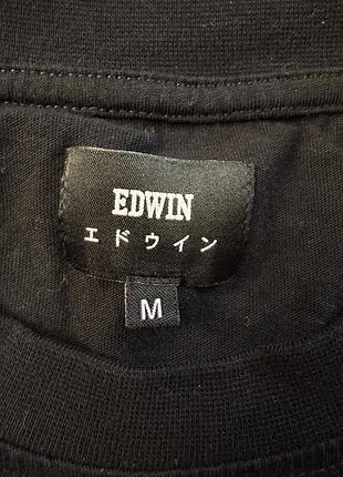 Лонгслів edwin japanese sun кофта чорна 4