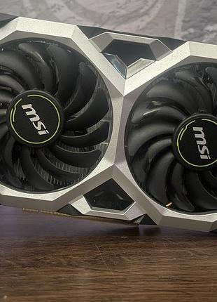 Видеокарта msi geforce gtx 1660 ti ventus xs 6g (geforce gtx 1660 ti ventus xs 6g) б/у
