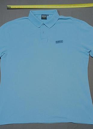 Плечі 54 см barbour international  size 2xl синій впс  поло  100% cotton
гудзики брендовані