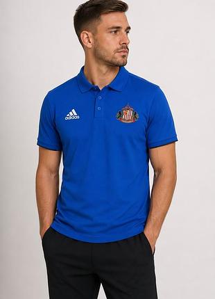 Футболка чоловіча поло adidas tiro 17 sunderland a.f.c. l (оригінал)