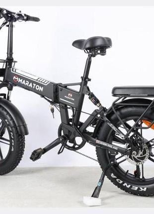 Складаний електровелосипед fatbike maraton trigo 20" (1200w 48v 24ah)