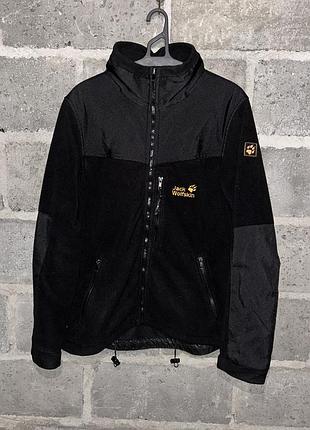 Флисовая куртка jack wolfskin wind stopper