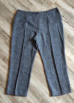 Классические серые брюки брюки honor millburn, размер 22 (54-56 / xxl-3xl)