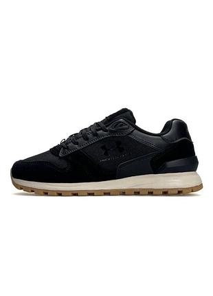 Чоловічі кросівки under armour essential runner black beige