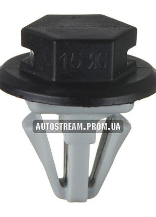 Клипса, фиксатор крепления держатель крыла крыла nissan, renault oem 8200302291