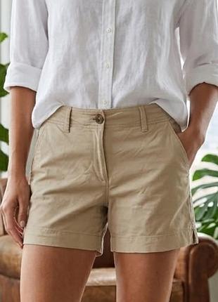 Жіночі бежеві шорти-чінос h&m / розмір eur 34 (xs)