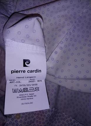 Чоловіча брендова сорочка pierre cardin (оригінал, німеччина) – р. l 6