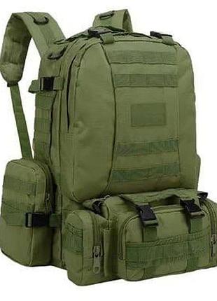 Рюкзак defense pack assembly 50л олива, боевой рюкзак всу