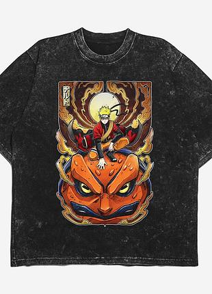 Футболка оверсайз варенка аніме наруто naruto (th229) xl