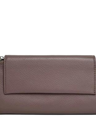 Мягкий кошелек натуральная кожа пудровый арт.g8832 tarocolor genuine leather (китай)
