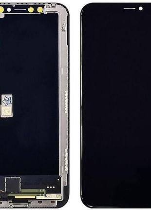 Дисплей + сенсор apple iphone x black (gx-incell) fhd