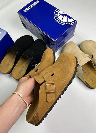 Birkenstock сабо унісекс — тапки birkenstock для комфортного повсякденного стилю 37, 40, коричневий
