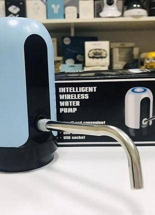 Электрическая аккумуляторная помпа для бутилированной питьевой воды с usb / настольный автоматический магнитный насос