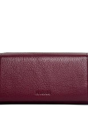 Гаманець жіночий із натуральної шкіри бордовий арт.29900-2 winered helen verde ( бетховен)