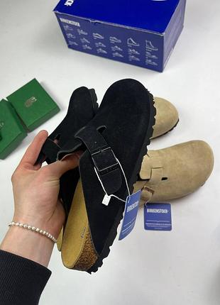 Birkenstock сабо унисекс – тапки birkenstock для комфортного повседневного стиля 40, 43, коричневый