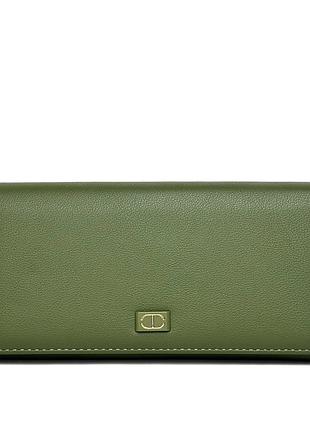 Модный женский кошелек искусственная кожа зелёный арт.ta8603-031 green tailian (китай)