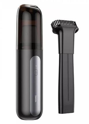 Портативный пылесос hoco zp1 cool portable car vacuum cleaner black gray