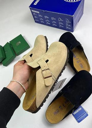 Birkenstock сабо унісекс — тапки birkenstock для комфортного повсякденного стилю 37, 40, бежевий