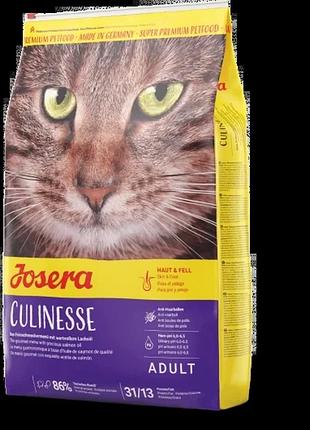 Josera culinesse - сухой корм для взрослых кошек с лососем, 10 кг