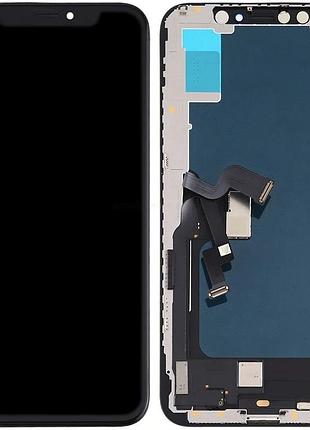 Дисплей + сенсор apple iphone xs black (gx-incell) fhd
