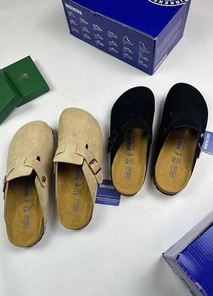 Сабо birkenstock унісекс — зручні тапки birkenstock для щоденного носіння 38, чорний