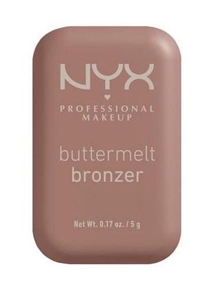 Nyx buttermelt bronzer, відтінок 03 бронзер