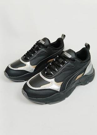 Женские кроссовки puma cassia metallic shine 37.5р оригинал