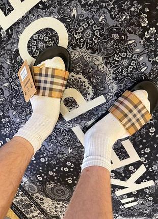 Тапки burberry 5