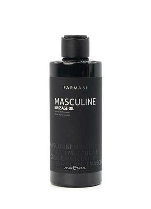 Чоловіча масажна олія farmasi masculine, 225 мл