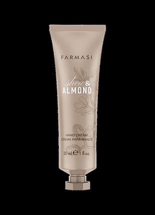 Крем для рук farmasi shea & almond, 30 мл