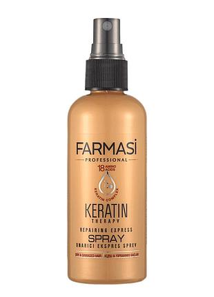 Спрей для волосся farmasi keratin therapy, 115 мл