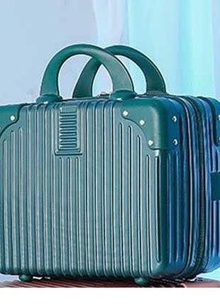 Кейс бьюти-мастера hard shell organisation bag зеленый