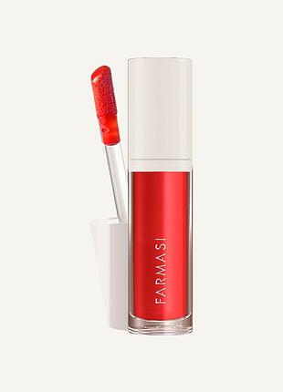 Блиск-плампер для губ farmasi 01 fiery, 8 мл