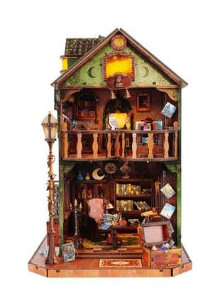 Бук нук библиотека сов book nook owl library diy xy-b04