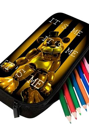 Нейлоновий шкільний пенал п'ять ночей з фредді фнаф fnaf аніматроніки art5992