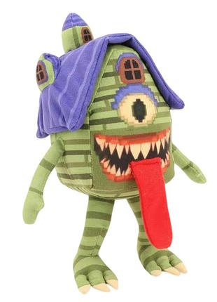Мягкая игрушка дом с языком ла каса бу укради брейнрот la casa boo steal a brainrot 25cм art6231
