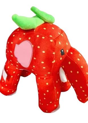 Мягкая игрушка клубничный слон укради брейнрот strawberry elephant steal a brainrot art6256