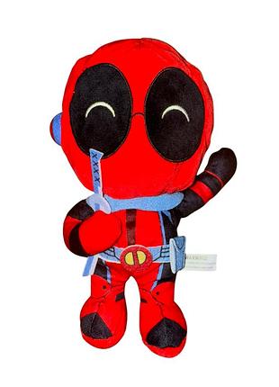 Уценка мягкая детская игрушка дедпул супергерои марвел marvel 23 cм с мечем art4127