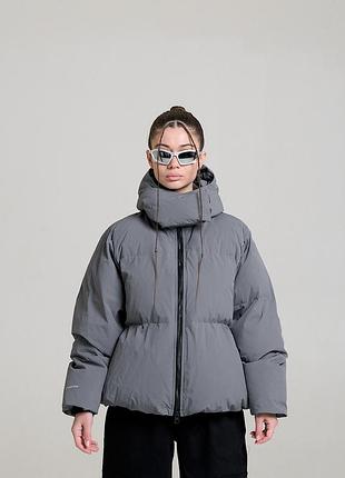 Куртка зимова пухова ogonpushka easy 2.0 графіт (пляма)
