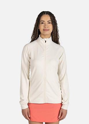 Жіночий фліс rossignol w mid layer stretch jkt whitecap sand розмір int-l