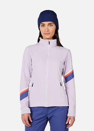 Фліс жіночий rossignol w strawpile fleece fz galactic lilac розмір int-l