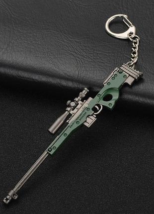 Брелок подвеска игрушечная снайперская винтовка awm art3073