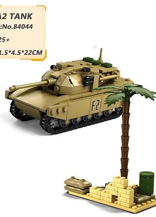 Набор военный конструктор современный танк f2 325 деталей art1262