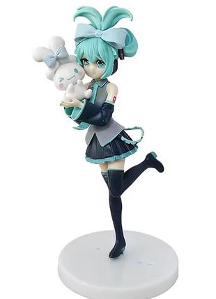 Фігурка статуетка аніме хацуне міку з кроликом hatsune miku art5506