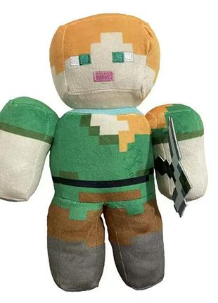 Мягкая детская игрушка алекс майнкрафт minecraft 27 cм art3181
