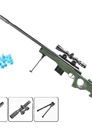 Игрушечная снайперская винтовка awm с оптическим прицелом 120 см на орбизах art4049